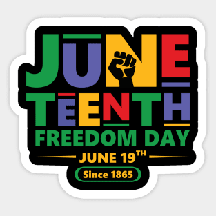 Juneteenth Is My Independence Juneteenth Day Black Women Sticker